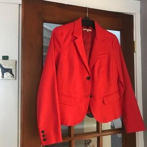 Red gap blazer